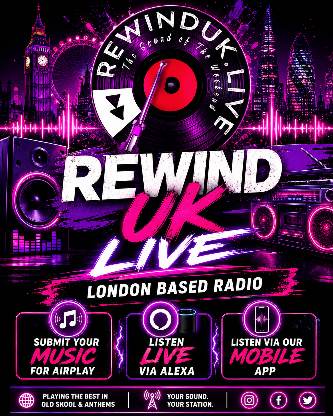 Rewind UK Live London based radio